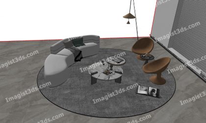 #063002 - 3D Office Furniture