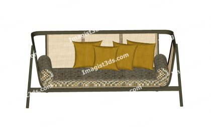 #030031 - Sofa 3D Model