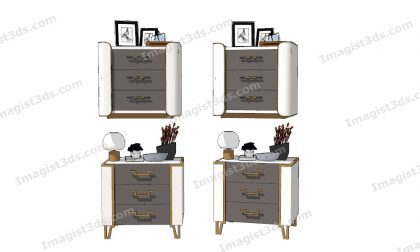 #053012 - 3D Side Table