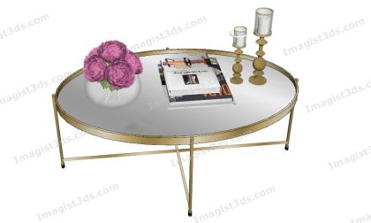 #041011 - 3D Coffee Table