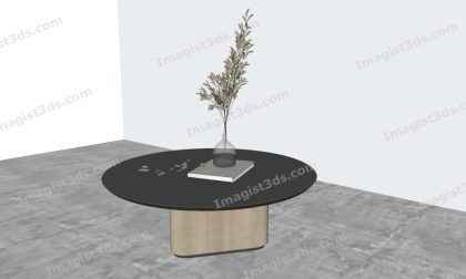 #041013 - 3D Coffee Table