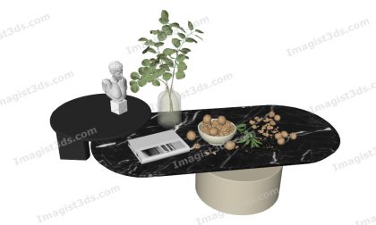 #041015 - 3D Coffee Table