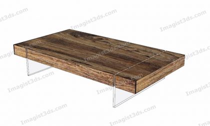 #041007 - 3D Coffee Table