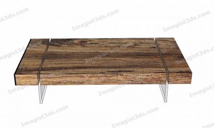 #041007 - 3D Coffee Table