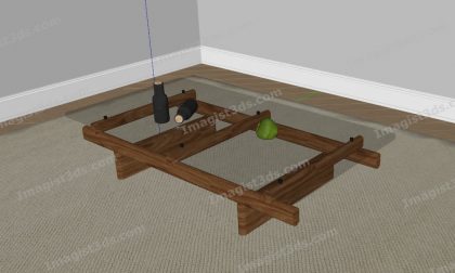 #041009 - 3D Coffee Table