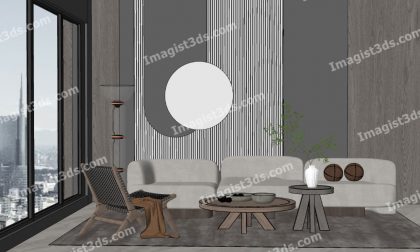 #040008 - 3D Living Room