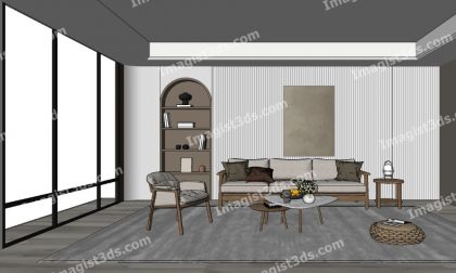 Imagist3ds 3D Sofa Model