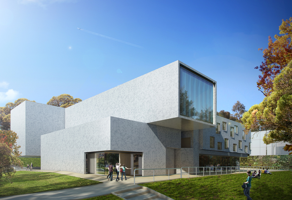 Imagist3ds Portfolio Exterior Rendering School Building