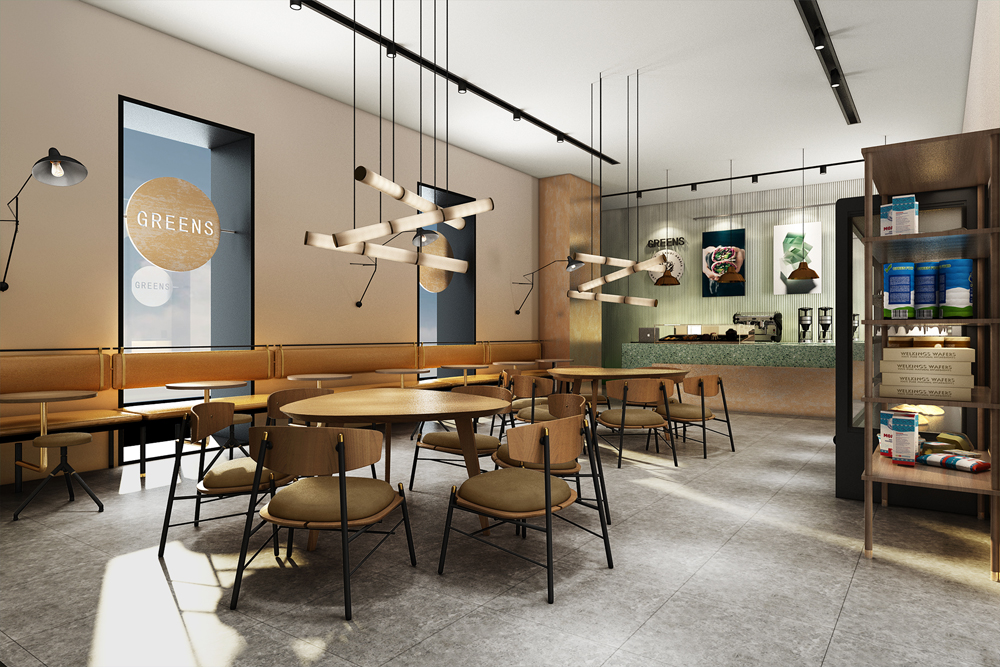 Imagist3ds Portfolio Interior Rendering Cafe Coffee Shop