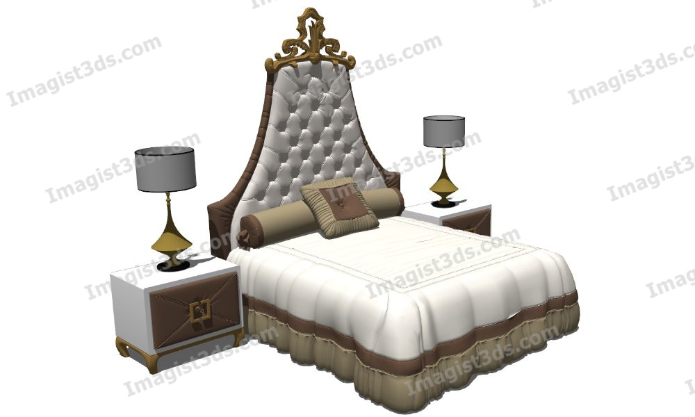 Imagist3ds Bed 3D Model