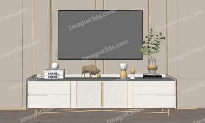 #058013 - 3D TV Stand