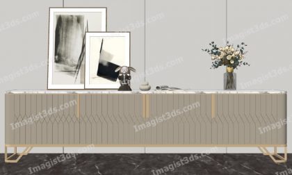 #058003 - 3D TV Stand