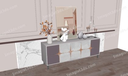 #058004 - 3D TV Stand