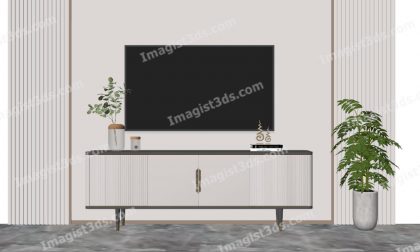 #058005 - 3D TV Stand