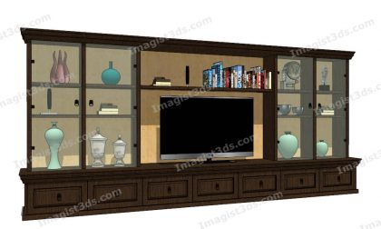 #058006 - 3D TV Stand