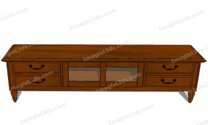 #058007 - 3D TV Stand