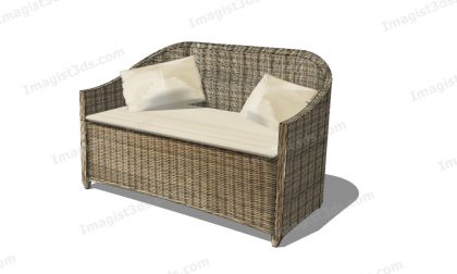 #031251 - Armchair 3D Model