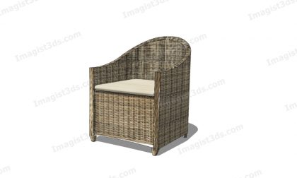 #031252 - Armchair 3D Model