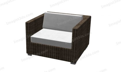 #031253 - Armchair 3D Model