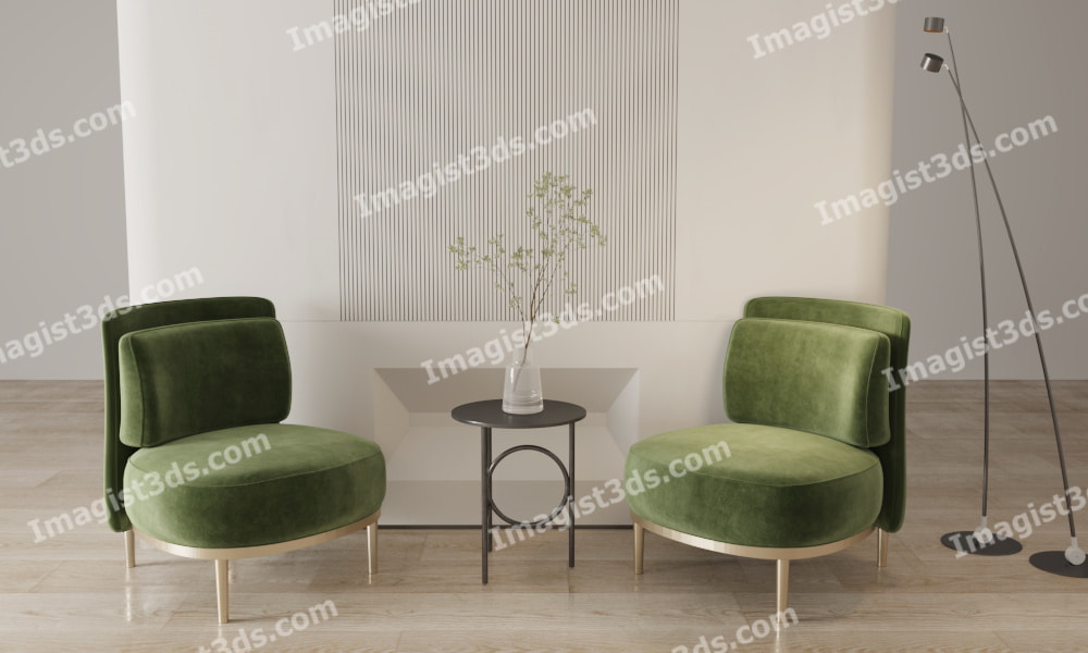 imagist3ds.com armchair 3d model 3d rendered #031065