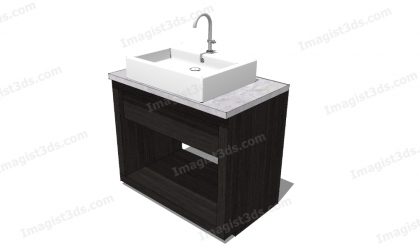 #080037 - 3D Bathroom Scene