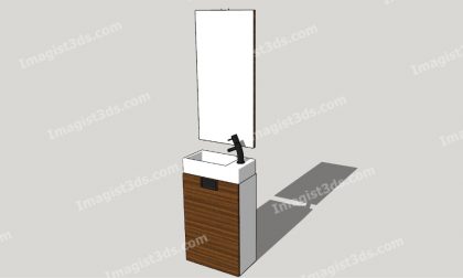 #080039 - 3D Bathroom Scene