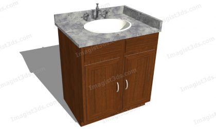 #080047 - 3D Bathroom Scene