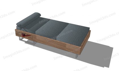 #020115 - Beds 3D Model