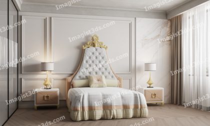 #020019 - Beds 3D Model