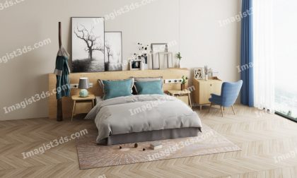 #020024 - Beds 3D Model