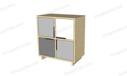 #053007 - 3D Side Table