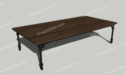#041038 - 3D Coffee Table