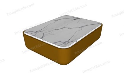 #041044 - 3D Coffee Table