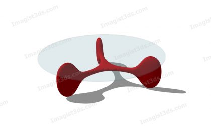 #041046 - 3D Coffee Table