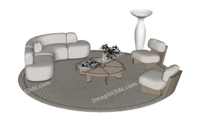 #030176 - Couch 3D Model