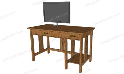 #061100 - 3D Desk
