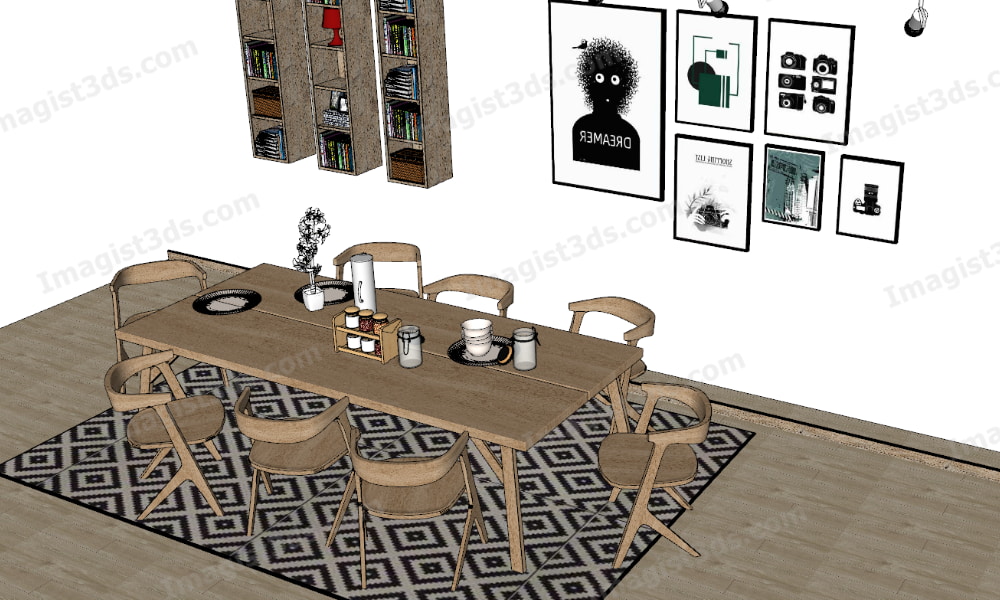 imagist3ds.com-dining-table-3d-model-070104