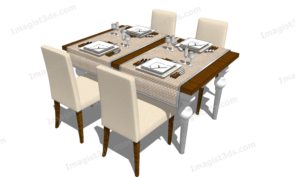 imagist3ds.com-dining-table-chair-3d-model-070133
