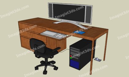 #062026 - 3D Desk