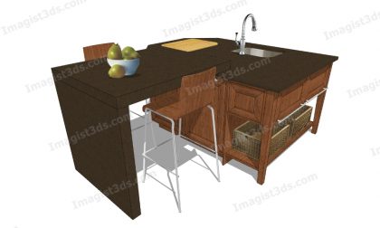 #071004 - 3D Kitchen