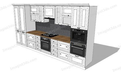 #071010 - 3D Kitchen