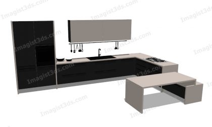 #071012 - 3D Kitchen