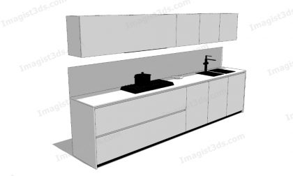 #071016 - 3D Kitchen