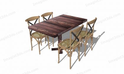 #031368 - Chair 3D Model