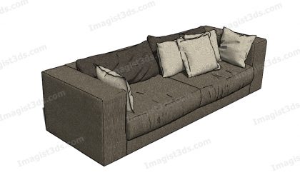 #030186 - Couch 3D Model