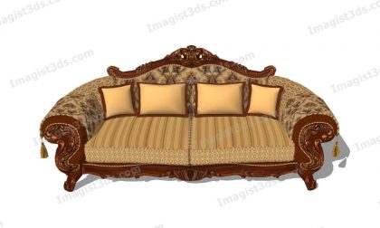 #030368 - Sofa 3D Model