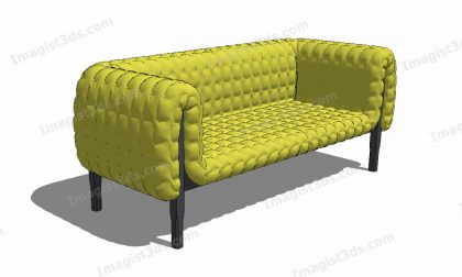 #030195 - Couch 3D Model