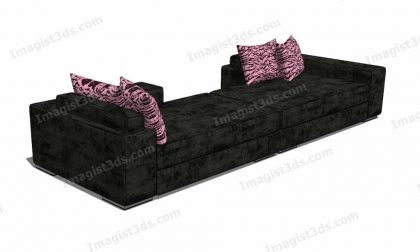 #030198 - Couch 3D Model
