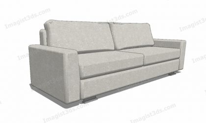 #030199 - Couch 3D Model