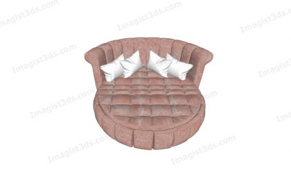 #030312 - Daybed 3D Model
